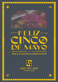 Cinco De Mayo Typography Flyer