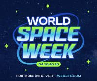 Y2K Space Week Facebook Post