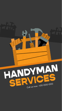 Handyman Toolbox Instagram Story