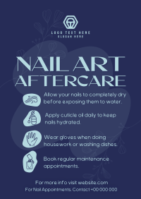 Nail Aftercare Poster