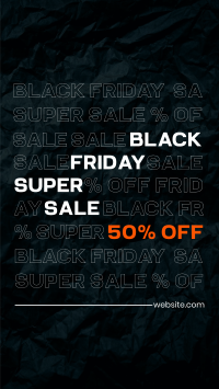 Black Friday Sale Instagram Story