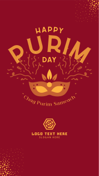 Chag Purim Fest Facebook Story