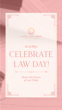 Formal Law Day Instagram Story