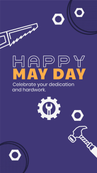 May Day Message Instagram Story