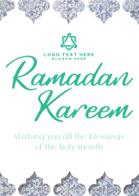 Ramadan Islamic Patterns Flyer