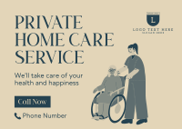 Homecare Postcard example 2