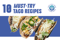 Must-try Taco Recipe Pinterest Cover