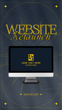 Minimalist Website Launch Facebook Story