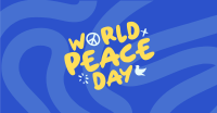 Quirky Peace Day Facebook Ad