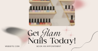 Salon Glam Nails Facebook Ad