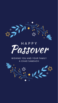 Passover Leaves Facebook Story