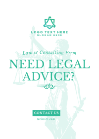 Law & Consulting Poster