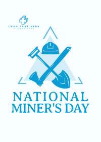 Miner's Day Badge Flyer