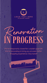 Renovation In Progress TikTok Video