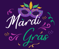 Let's Celebrate Mardi Gras Facebook Post