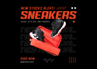 Sneaker Postcard example 3