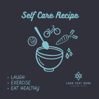 Self Care Recipe Instagram Post