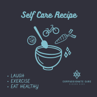 Self Care Recipe Instagram Post Image Preview