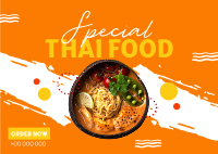 Thai Flavour Postcard