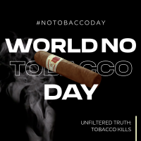 World No Tobacco Day Instagram Post Design