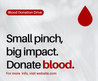 Blood Donation Drive Facebook Post Image Preview