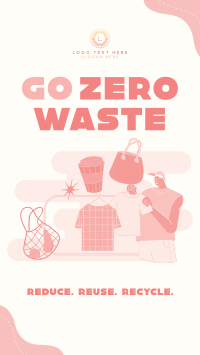 Practice Zero Waste Facebook Story