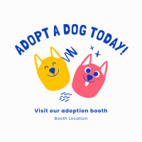 Adopt A Dog Today Instagram Post Image Preview