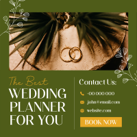 Boho Wedding Planner Linkedin Post Design