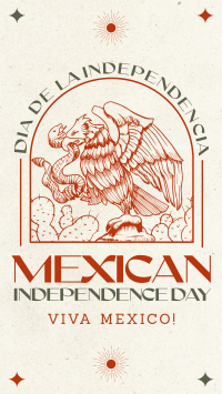 Retro Mexican Independence Day YouTube Short