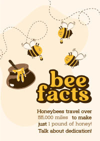 Honey Bee Facts Flyer