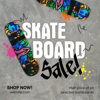 Streetstyle Skateboard Sale Instagram Post