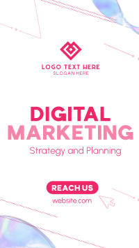 Modern Digital Marketing Instagram Reel Design