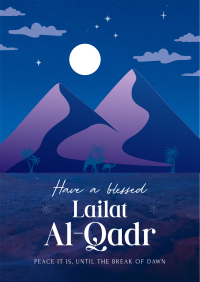 Blessed Lailat al-Qadr Poster