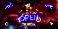 Bar is Open Twitter Post