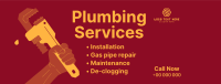 Plumbing Professionals Facebook Cover Design