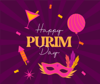 Purim Celebration Facebook Post