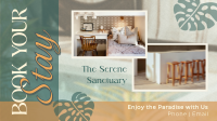 Tropical Hotel Staycation Animation
