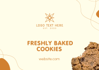 Baked Cookies Postcard