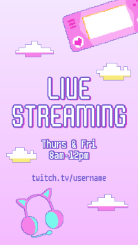 New Streaming Schedule Facebook Story