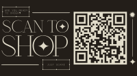 Minimalist Scan To Shop Facebook Event Cover