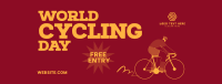 World Bicycle Day Facebook Cover Image Preview