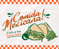 Comida Mexicana Facebook Post