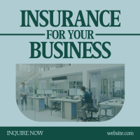 Retro Business Insurance Instagram Post