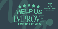 Leave Us A Review Twitter Post