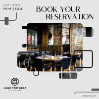 Restaurant Booking Instagram Post
