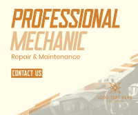 Automotive Professional Mechanic Facebook Post