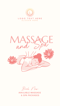 Serene Massage Instagram Story