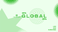 Global Music Hits YouTube Banner