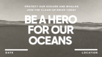 Ocean Clean Up Drive Animation