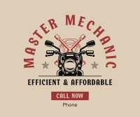 Motorcycle Mechanic Facebook Post